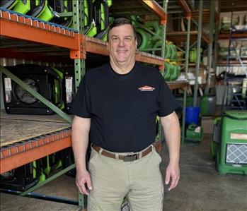 Gary Gibson / Restoration Production Technician, team member at SERVPRO of Nixa / Branson
