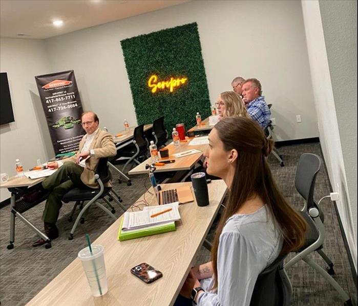 Classroom seated at a recent SERVPRO CE Class